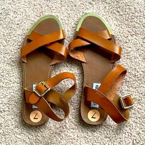 Steve Madden brown sandals